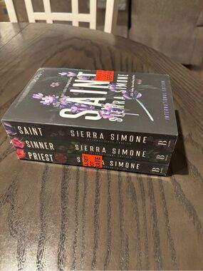 Black Floral Paperback Boxed Set - Saint / Sinner / Priest